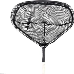 MW Watersports Fishing Landing Net with Telescoping Pole Handle, Professional Fish Catching Net